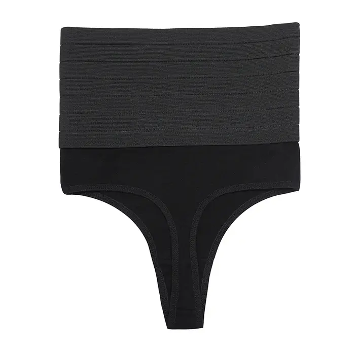 Culotte gainante taille haute respirante pour femme, amincissante, effet ventre plat, rehausseur de fesses, string sexy