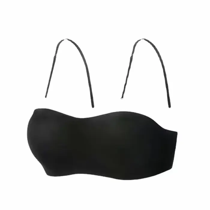 Soutien-gorge sans couture en coton et nylon pour femmes, une pièce, tasse trois quarts, fermeture par crochets et œillets, push up, confort toute la journée