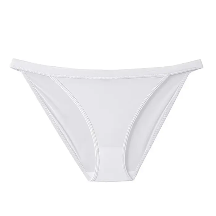 Ice InjSexy-kalhotky prodyšný nízký pas pro ženy, bavlněné spodní prádlo, bezešvé, měkké, tanga