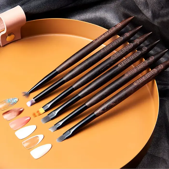 Pinceaux à dessin pour ongles, pour manucure, lignes, peinture dégradée, Extension de GEL UV, stylo 