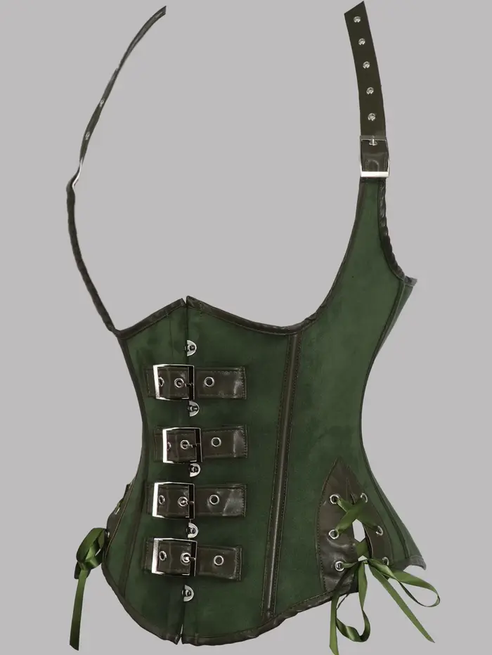 Corset Steampunk Sexy à Col Halter pour Femme Occasions Spéciales Goths Occasions Soirées Partys Occasions Élégantes Occasions Nocturnes Occasions Audacieuses