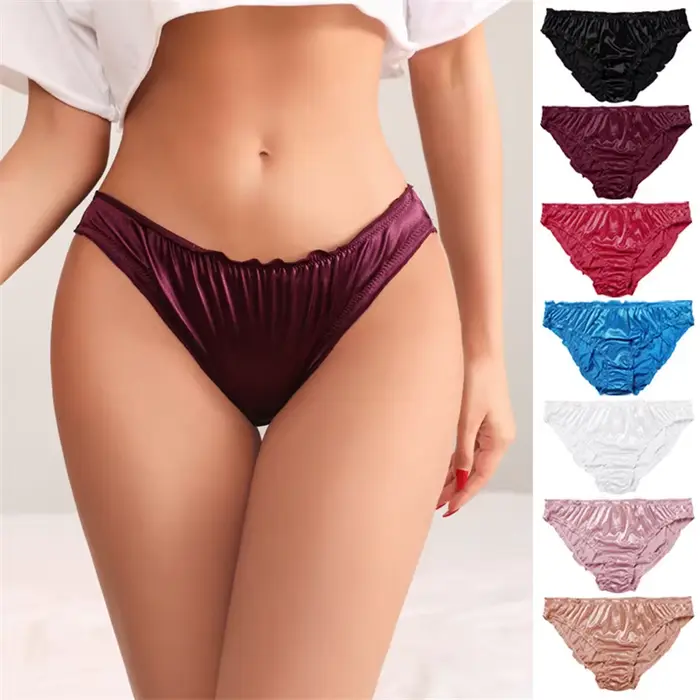 Culotte femme lingerie sexy pour femme ropa intérieur femenina doux super extensible bragas grande taille slips onlyfans sous-vêtements