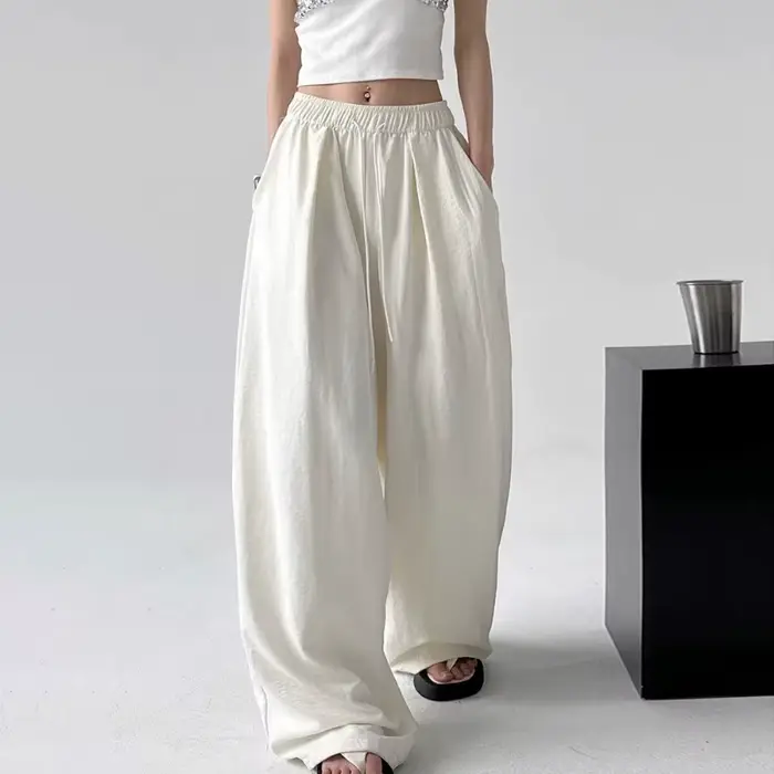 Baggy pantalons de survêtement pour femmes pantalons larges décontracté pantalons pour femmes Style 