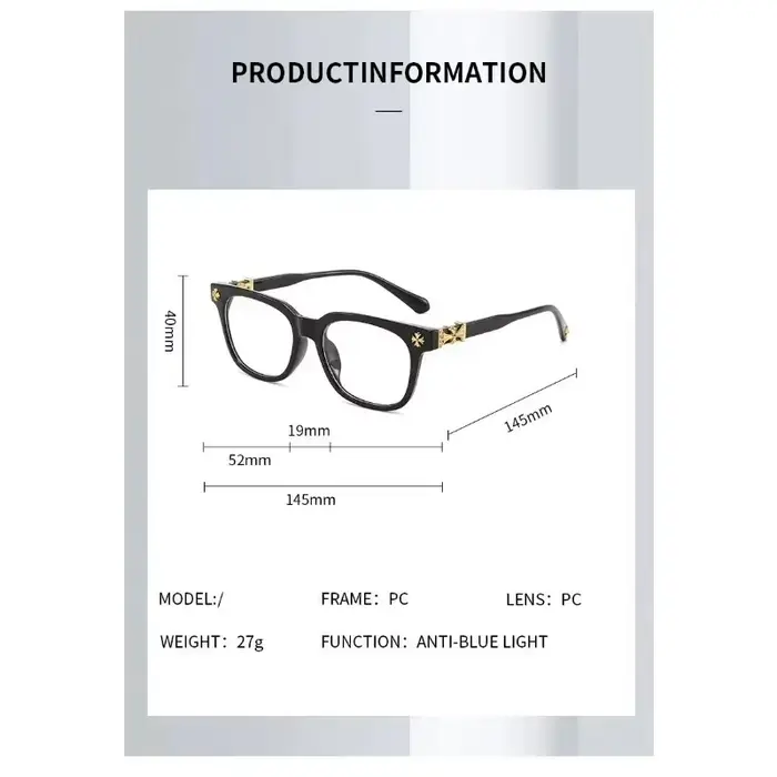 Nouvelles lunettes carrées classiques anti-lumière bleue, lunettes de lecture, lunettes vintage pour
