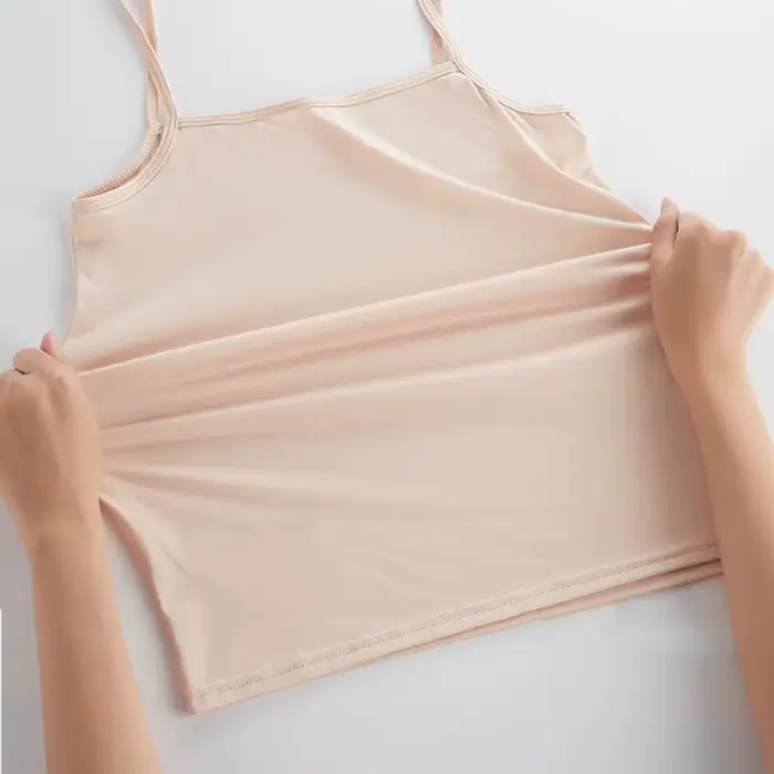 Été Sexy blanc noir débardeur femmes sans manches T-Shirt bas réservoirs sous-vêtements Simple solid