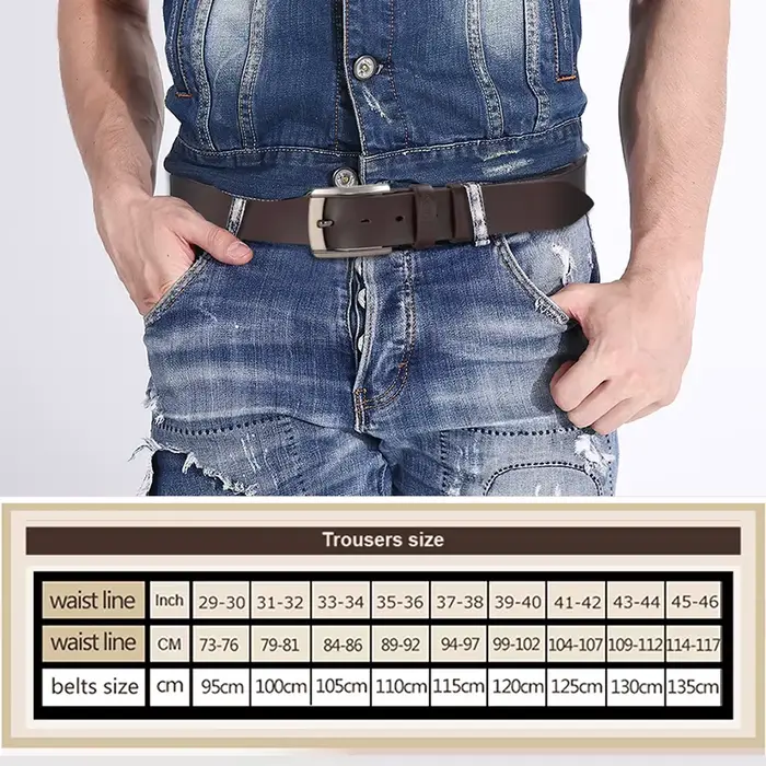Ceinture en cuir véritable pour hommes, de haute qualité, de luxe, de styliste, en peau de vache, à 