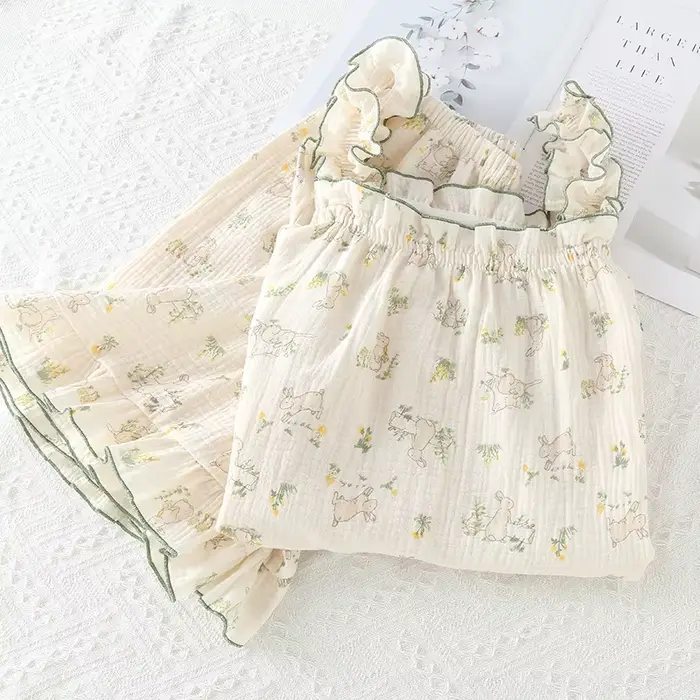100% bavlněné noční pyžamo pro ženy, šortky, krátké tunika, Sweet Girl Design, hypoalergenní pohodlí, ideální pro odpočinkové noci a zvláštní příležitosti