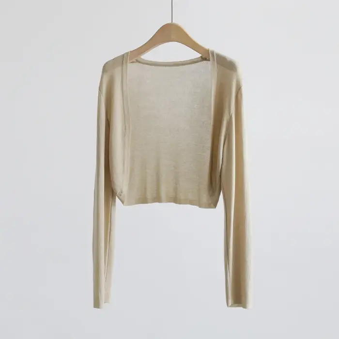 Cardigan en tricot de protection solaire pour femme, manteau fin, couverture de glace, châle, chemis