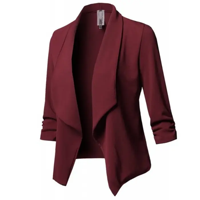 Blazer rétro pour femme en polyester taille grande élégant pour occasions spéciales professionnel moderne