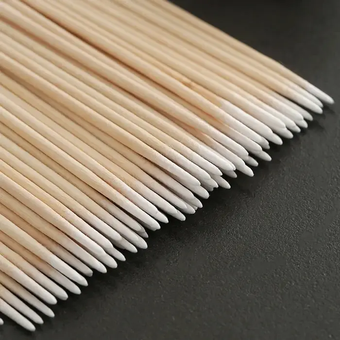 100/300/500 ongles pointe en bois coton-tige bourgeons jetable Ultra-détail correcteur dissolvant de