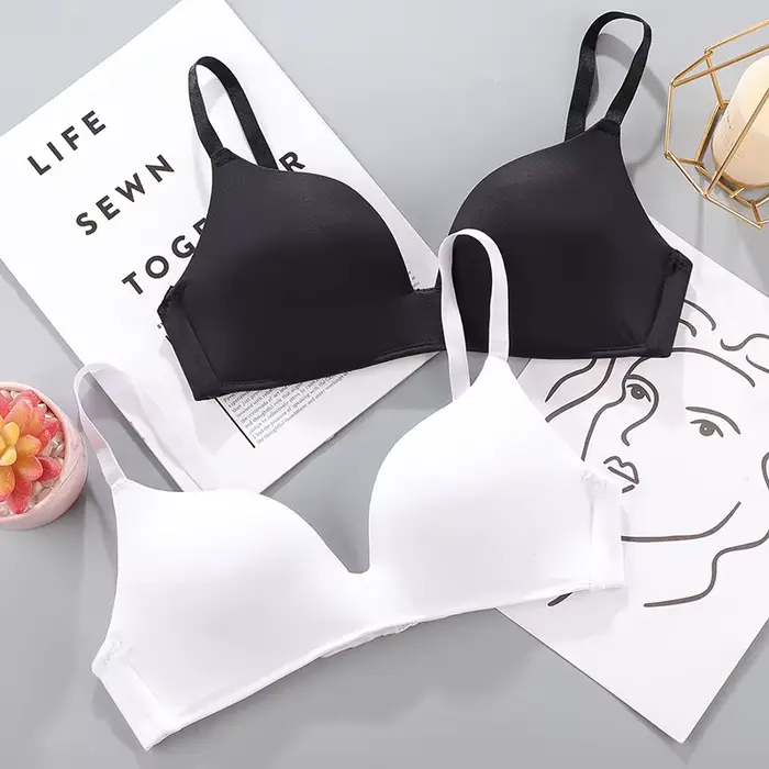 Bezešvá sexy podprsenka bez drátků Push Up pro ženy