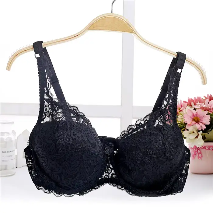 Krajková podprsenka pro ženy, velká velikost 32 34 36 38 40 B C, sexy podprsenka, krátký top, intimní prádlo, tričko, šaty, léto