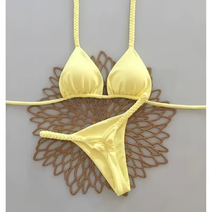 Maillots de bain sexy pour femmes, ensemble bikini brésilien string, bikinis tendance 2026, push-up,