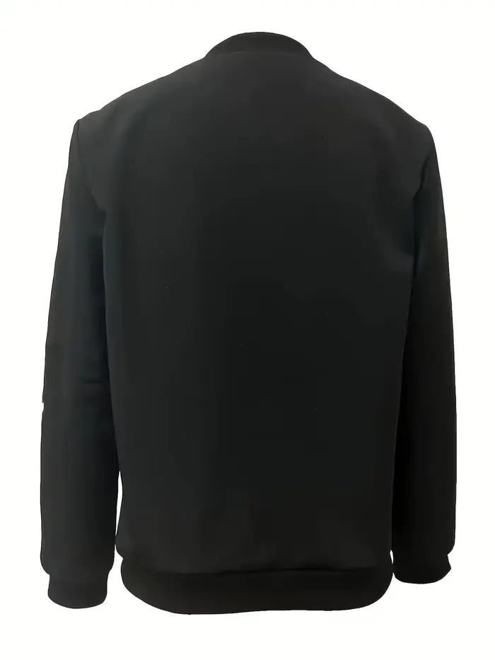 Veste bomber décontractée pour femme à manches longues avec fermeture éclair, coupe-vent léger avec 