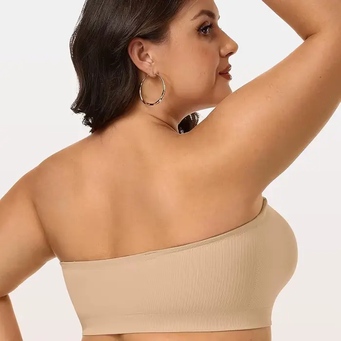 Neviditelná push-up podprsenka pro ženy bez kostic, čelenka bez popruhů, pohodlná pro všechny zvláštní příležitosti