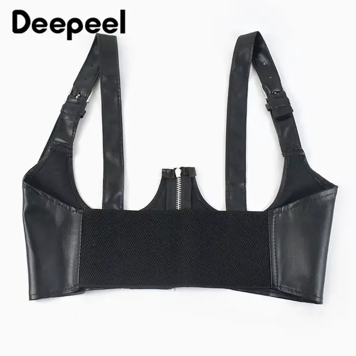 Bretelles noires avec cummerbunds décoratifs pour femmes, ceinture sexy, style gothique chic, accessoire mode punk, élégance et audace