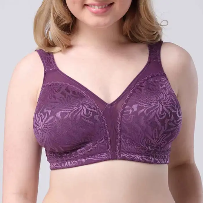 Soutiens-gorge pour femmes Lingerie grande tasse soutien Bralette sans fil Sexy brassière BH hauts g