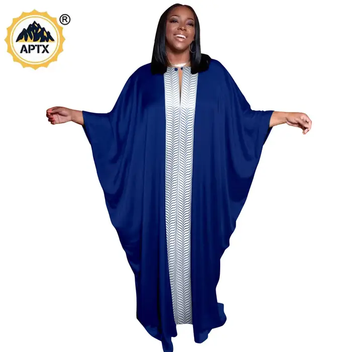 Abaya traditionnelle élégante polyester patchwork broderie pour femmes fêtes mariages rendez-vous quotidiens