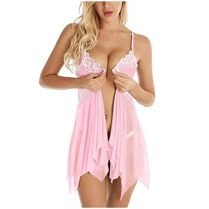Stylové dámské průhledný Sexy krajkové noční košile pro romantické noci zvláštní příležitosti a elegantní večery