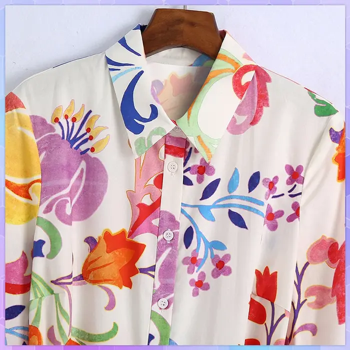 Robe Vintage à Imprimé Floral pour Femme, Totem, avec Nministériels d, Ceintures Féminines, Chemise