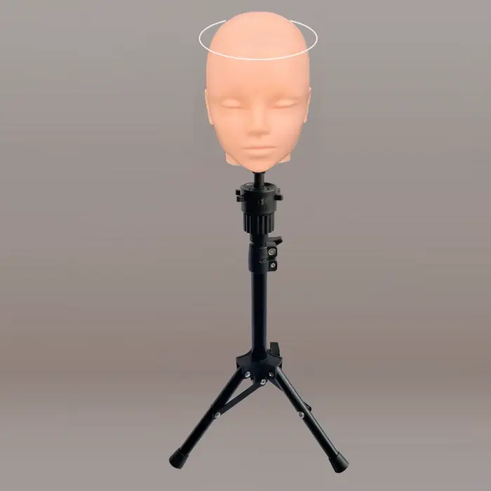 Perruque tête modèle Mannequin factice perruque lunettes chapeau présentoir support postiches suppor