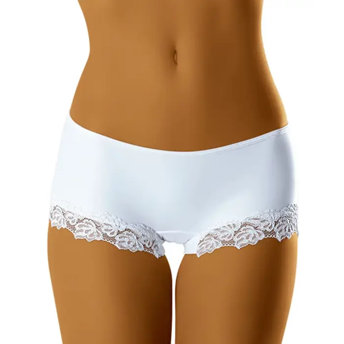 Micro short en dentelle pour femmes, noir, confortable, doux, sous-vêtements Sexy, Lingerie décontractée, courte et élégante