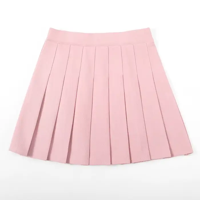 Sans Shorts femmes jupes taille haute a-ligne femme jupe plissée mode d'été femme Mini Harajuku dame