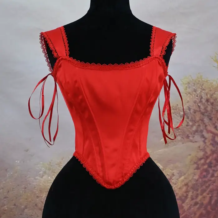Sexy ženy korzet červená černá bílá krajka up korzety Vintage gotické bustiers večer elegantní krajka zeštíhlující korzet zvláštní příležitosti