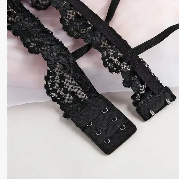 Dámské krajkové podprsenky, bralette bez kostic, průhledné krajkové spodní prádlo, dámská push-up podprsenka, jednobarevné sexy spodní prádlo, podprsenka bez zadku