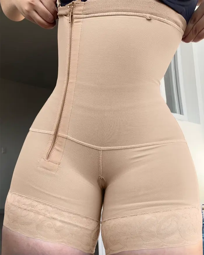 Ceinture de forme corporelle pour femmes avec dentelle hypoallergénique pour maintien et silhouette élégante occasions spéciales post-chirurgie récupération