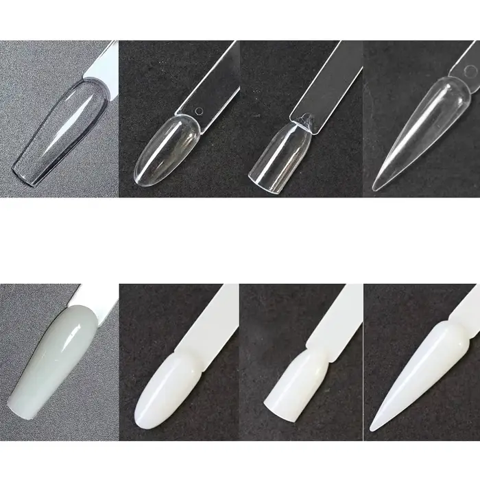 80/50/20 pièces bâtons d'affichage des ongles échantillon des ongles faux ongles conseils vernis à o