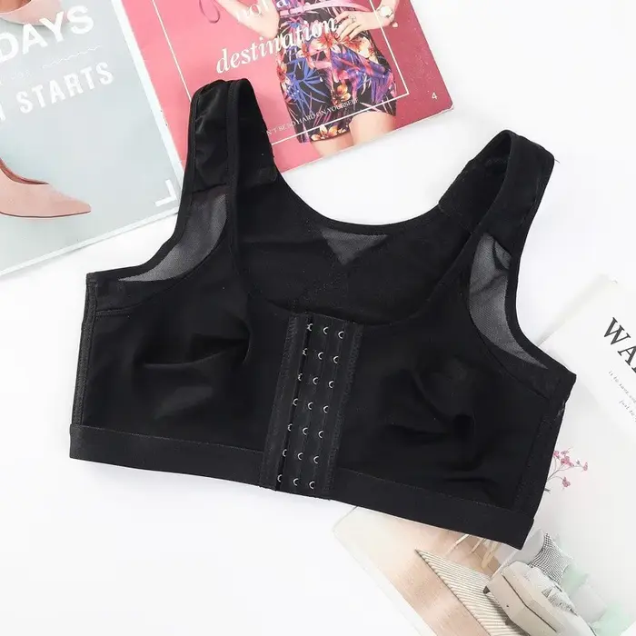 Soutien-gorge push-up pour femmes avec dentelle tricotée élégant maintien poitrine confort sportivité invisible sous vêtements