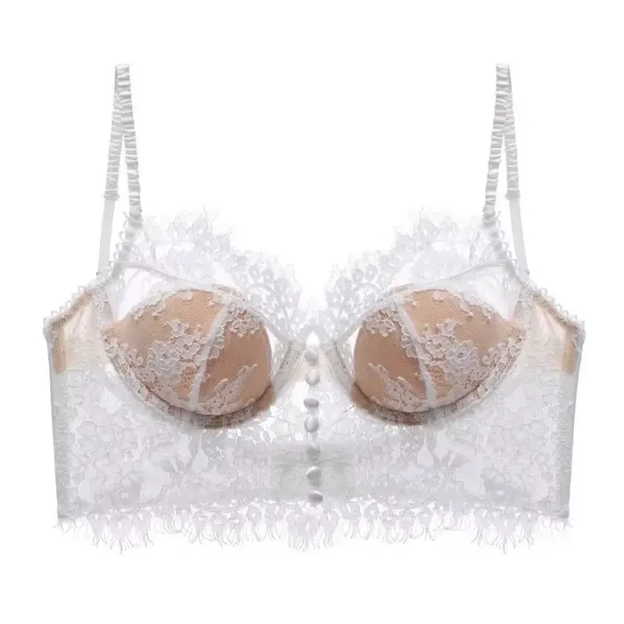 Soutien-gorge français ultra fin en dentelle pour femme, confortable, respirant, sexy, nouvelle coll