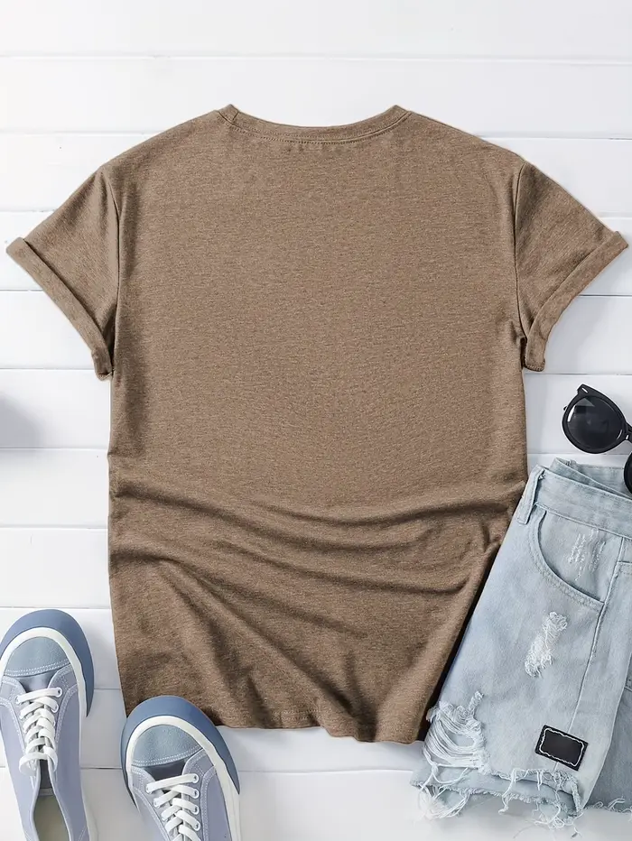 T-shirt pour femme avec motif western If I'm The Problem - Haut décontracté Sassy Cowgirl