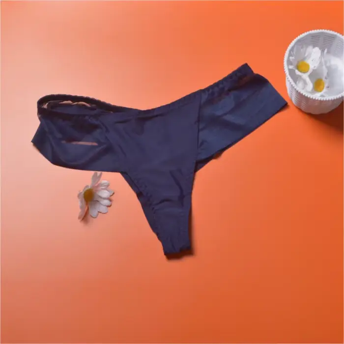 Sexy brazilské kalhotky pro ženy, tanga G, krajkové spodní prádlo, nízký pas, M-XL, slipy bezešvé, InDispensSpodní prádlo
