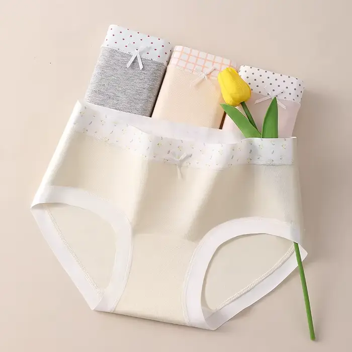 Módní kalhotky pro ženy, mikro-spodní prádlo, sexy kalhotky pro ženy, bavlna slipy set, bezešvé trojúhelníkové intimní prádlo