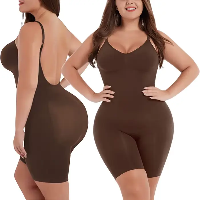 Dámské bezešvé bareback kombinézy, baterie kombinézy, plné pokrytí převislé oblečení, tenké stehno, tvrzené tělo, dolní část zad, hýždě zvedání, hubnutí