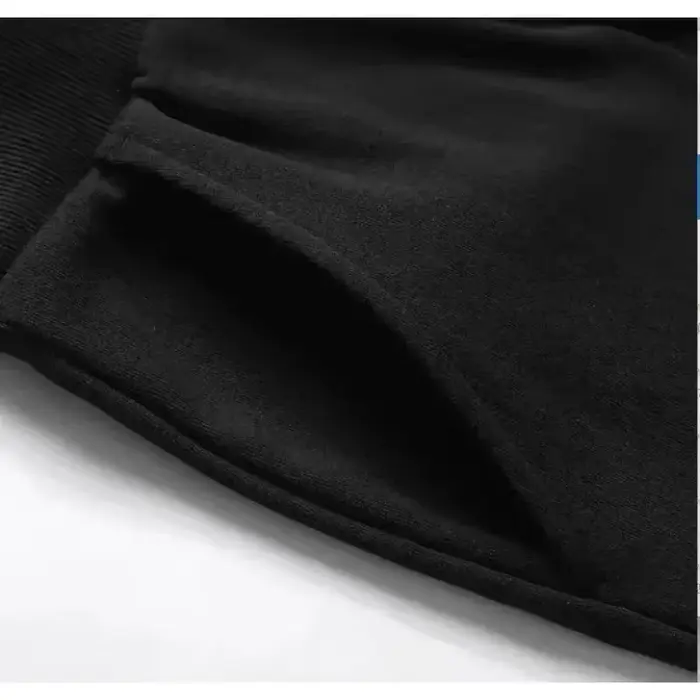 Pantalon à jambes larges confortable de couleur unie avec poche à taille élastique, coupe ample déco