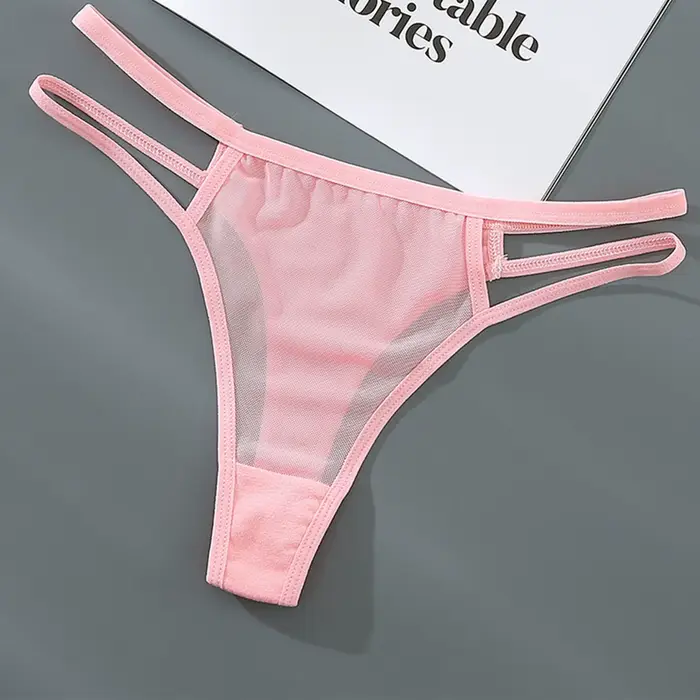 Culottes Hipster Femme Polyester Douces et Élégantes avec Dentelle Appliquée pour Occasions Spéciales et Port Journalier