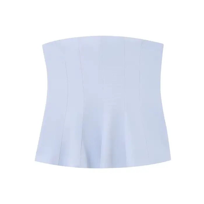 MUJER 2025 Korzet bustier pro ženy mimo rameno krátký top Žena Sexy odhalená záda tílko