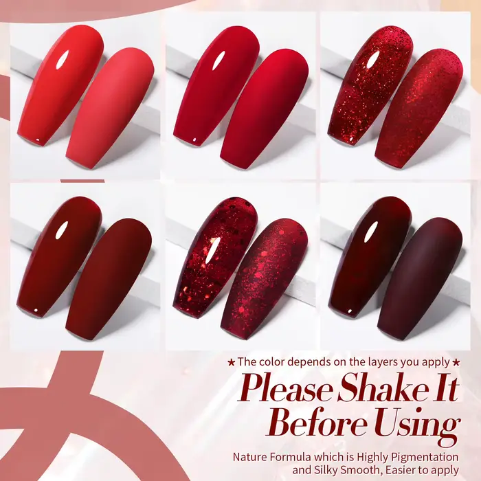 BORN PRETTY 130 couleurs Vernis à ongles Gel 10ml Vernis Semi Permanent Nail Art manucure tremper LE
