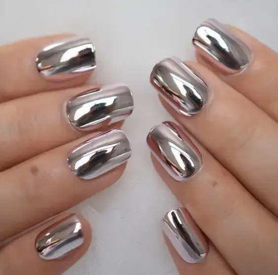 Faux ongles courts et carrés, couleur unie, Design rouge vin, à pression, simples, détachables, fini