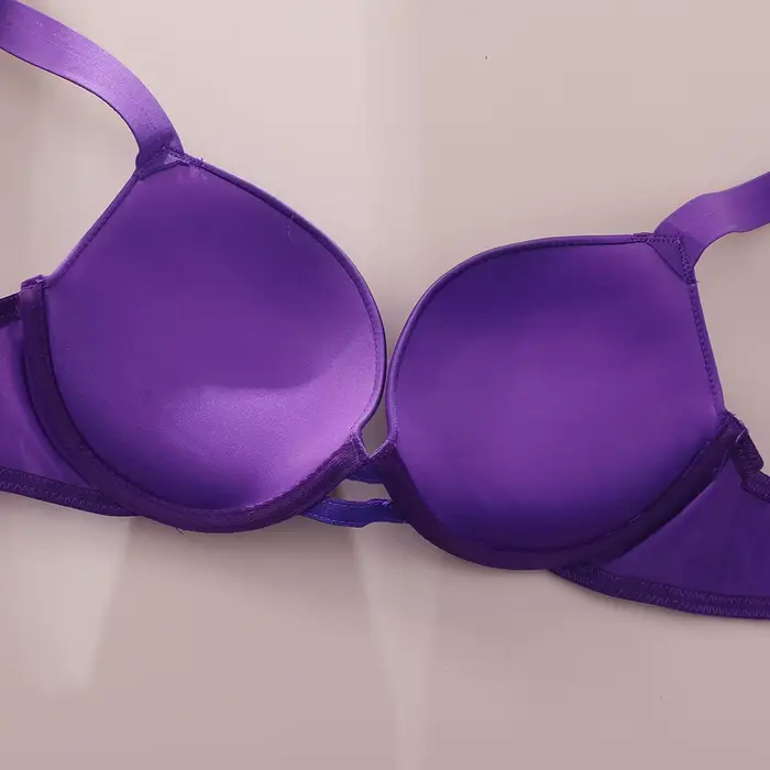 Nouvel ensemble de lingerie en dentelle V, soutien-gorge et culotte sexy pour femme, confortable, push-up, gainant, réglable, rembourré et froncé