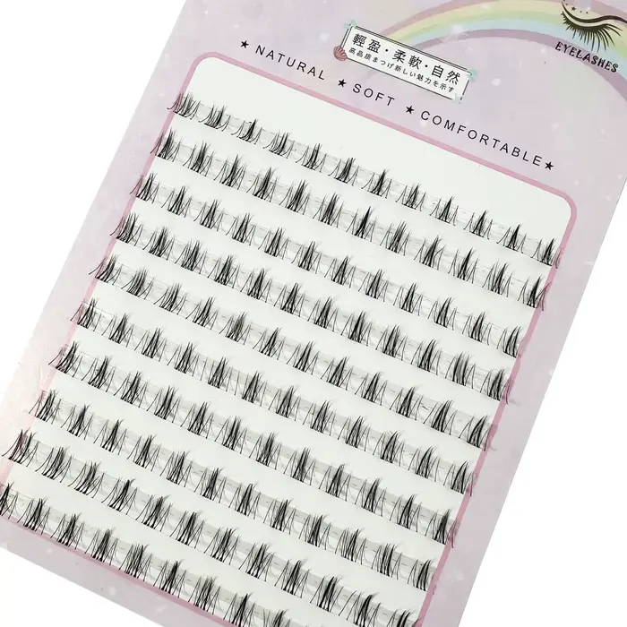 10 rangées sous Extension de cils cils personnels maquillage professionnel greffage de grappes indiv