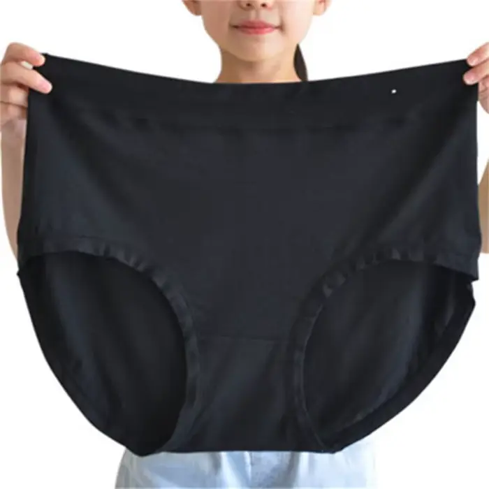 Velké velikosti ženy kalhotky mazání extra velké mléko hedvábí trojúhelník spodní prádlo hlava žena matka středního věku spodní prádlo 150kg