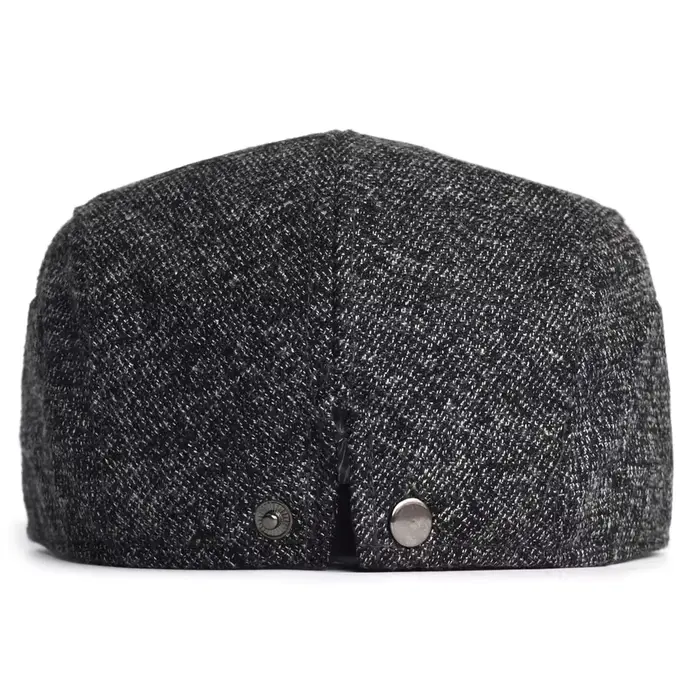 Automne hiver épais chaud gavroche casquettes hommes femmes doux béret chapeau décontracté mode déte