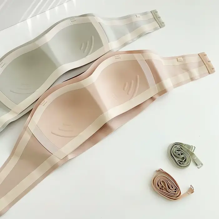 ženy sexy bez ramínek podprsenka push up bezdrátové podprsenky krása zpět protiskluzové bezešvé neviditelné bralette spodní prádlo bez ramínek podprsenka