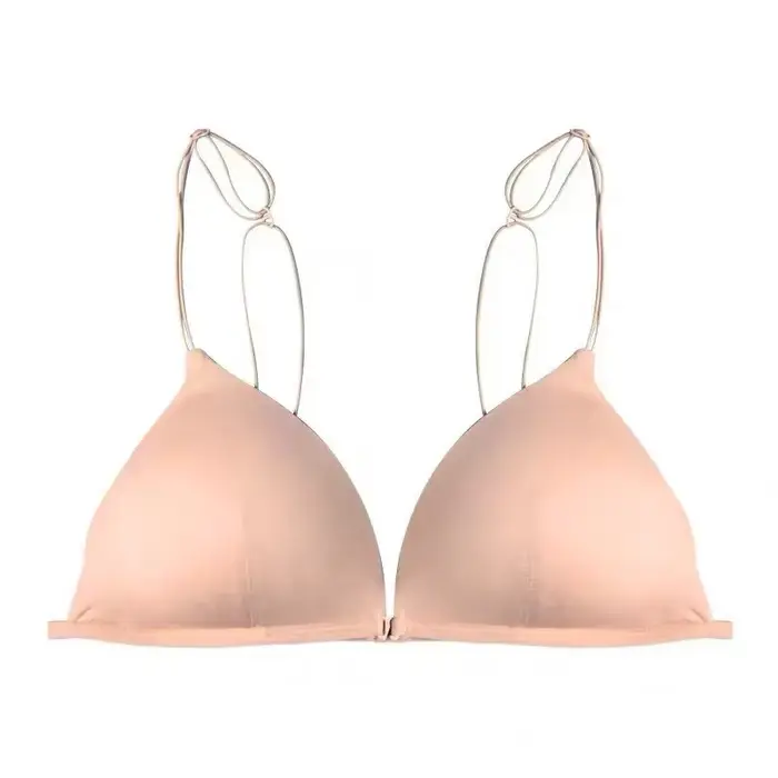 Bralette français Triangle tasse soutiens-gorge pour femmes confort coton soutien-gorge fille été mi