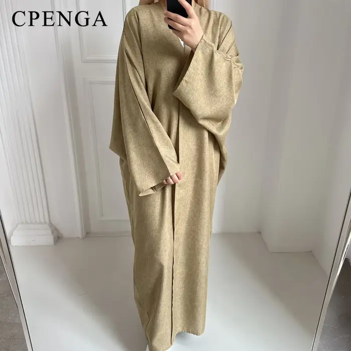Eid Ramadán otevřená abája pro ženy