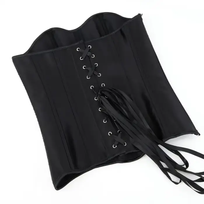 Corset vintage en satin polyester pour femmes style tous les jours occassions spéciales